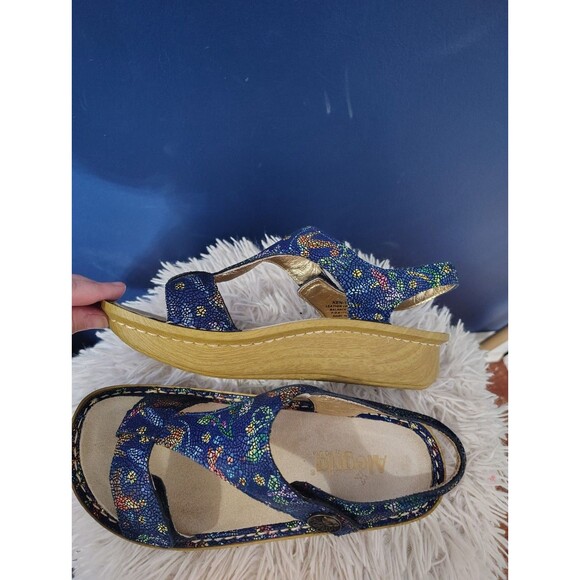 Women's Alegria PG Lite KEN-158 Leather Sandals Humming Bird Mosaic Theme US 8 - Picture 9 of 11